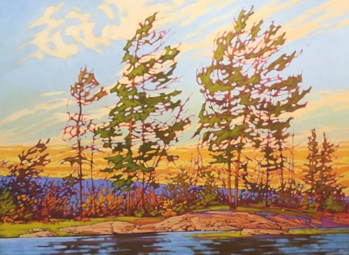 Autumn Breeze, 30" x 40"