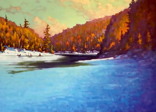 Crab River, 30" x 40"