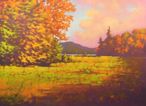 Fall Morning, 30" x 40"