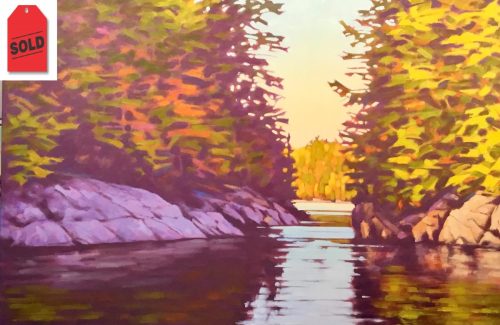 Passage, 24" x 36" - Sold