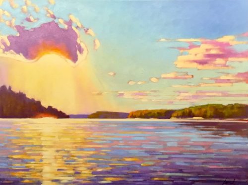 Sparkling Water, 18" x 24"