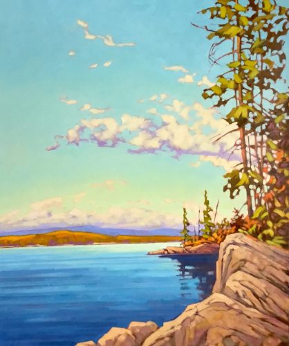 Tranquil Morning, 36" x 30"